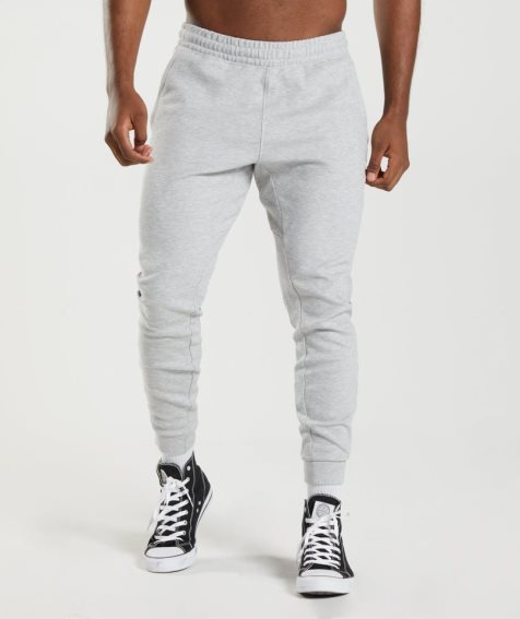 Men's Gymshark React Jogger Light Grey | NZ 3VRGSB